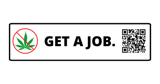 "Get a Job" - Sticker